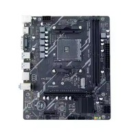 Carte mère AMD A320 en gros pour ordinateur de bureau, socket AM4 pour M.2 NVME DDR4 Ryzen5 3000 4000 5000 Series, interface SATA double canal
