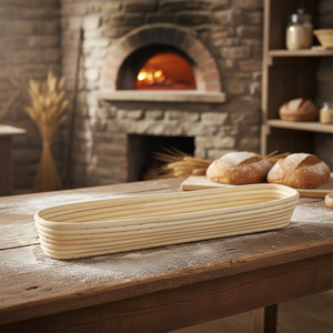 ชุดหมักแป้งขนมอบทำจากหวายสำหรับทำขนมปังบาแกตต์ฝรั่งเศสแบบ43X9X5.5CM สำหรับ<span class=keywords><strong>ร้าน</strong></span>ทำขนมปัง - Product Image 4