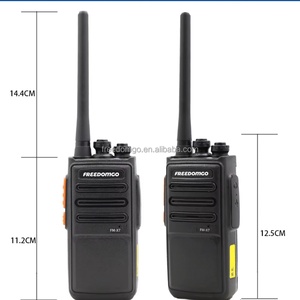 Freedomgo FM-X7, Intercomunicador Portátil de Alta Potencia con Encriptación de Voz, Resistente a Interferencias y a los Golpes, Color Negro, para Exteriores, 16, 5 W, 12 Horas - Product Image 6