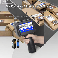 Codeur de date portable multilingue PM KYXXTECH, imprimante à jet d'encre pour numéros de lot, pistolet à jet d'encre pour emballages carton, LOGO 110V/220V