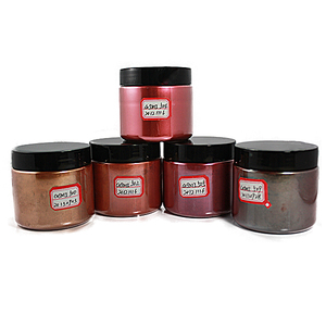 Pigment rouge vif de lustre de perle de couleur avec l'effet métallique en gros - Product Image 6