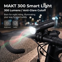 Luz LED para Bicicleta RTS de Alta Calidad, 200 Lúmenes, Recargable Tipo-C, Faro Delantero Portátil para Ciclismo Nocturno, Material ABS