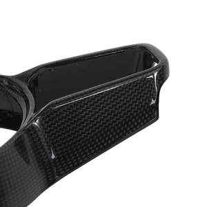 Revêtement de volant en fibre de carbone brillant pour <span class=keywords><strong>Porsche</strong></span> 991 991.2 Gt3 <span class=keywords><strong>911</strong></span> 992 987 Cayenne 958 Boxster 718 Cayman Macan Taycan - Product Image 4