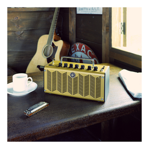 Guitare basse électrique YAMAHAS THR5A avec corps en bois, haut-parleur audio portable - Product Image 4
