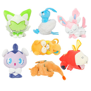 9cm -- 20cm Pet Pok E Mon Muñeco de peluche Spitfire Dragon Toy Sleep New Leaf Meow Geng Ghost Muñeco de peluche Sleep Immortal Eevee - Product Image 4