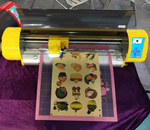 Teneth Kỹ Thuật Số Die Cutter Cho Giấy/Sticker/Vải, A3 Vinyl Cắt Decal - Product Image 2