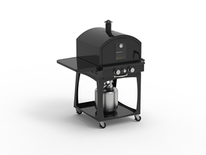 فرن بيتزا احترافي 16 بوصة يعمل بالغاز فرن بيتزا خارجي كهربائي فرن خبز كيك - Product Image 2