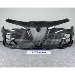 Kits de carrocería de fibra de carbono seca estilo GTAM para Alfa Romeo Giulia QV Quadrifoglio 2016-2023 - Product Image 5