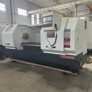 China Orange CNC Machine Tool Company Horizontal Lathe Flat Bed With CNC Controller System Also We Can Customized CK6160