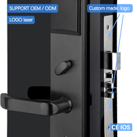 Cerradura de Puerta Electrónica Sin Llave de Acero Inoxidable Puro SUS 304, con Certificación RFID CE FCC, Sistema de Hotel, Cerradura con Tarjeta de Hotel, Cerradura Inteligente