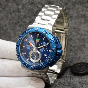 Reloj Deportivo de Cuarzo Haojia con Cronógrafo de Seis Agujas y Doble Cono, Esfera con Indicadores, Caja y Correa de Acero Inoxidable, Popular en Ventas Transfronterizas - Product Image 6