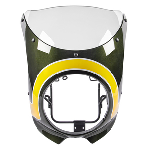 Déflecteur de pare-brise de moto XXUN pour KAWASAKI Z900RS 2018 2019 2020 <span class=keywords><strong>2021</strong></span> 2022 2023 2024 2025 Pare-brise - Product Image 2