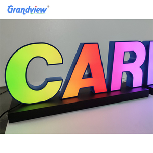 Outdoor <strong>RGB</strong> Color Advertising <strong>Led</strong> Channel Letters Sign Front Lighting Building Sign Outdoor Channel Letter - Product Image 3