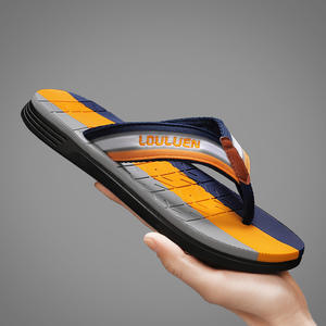 Pantuflas para Hombre, Antideslizantes, con Suela Gruesa, Acolchado Insonorizante, Suela Suave, Pantuflas Cómodas para el Hogar - Product Image 4