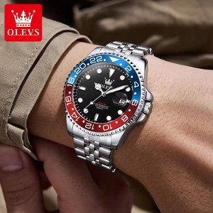 5657 Mens Watch Original Stainless Steel Date Quartz Watch Waterproof Luminous Sports Watches For Man <b>Box</b> <b>Gifts</b> Reloj - Product Image 3