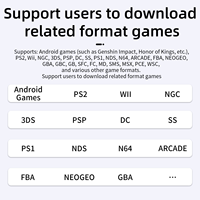 Pour console de jeu portable RG406V, nouveau système Android 13, jeux rétro, écran OLED 4,0 pouces, communication Wi-Fi, Unisoc T820, 8 Go de RAM