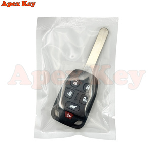 Clé de voiture télécommandée à 6 boutons, 313.8Mhz, ID46, pour Honda Odyssey EX 2011 2012 2013 2014, porte-clés, contrôle des clés automobiles - Product Image 6