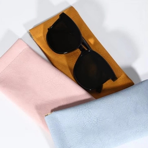 Bolsa de Almacenamiento para Gafas con Diseño de Hojas Primaverales, Color Macaron, Ligera, Venta al Por Mayor - Product Image 1
