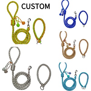 High Strength Braided Nylon <b>Dog</b> Collar <b>Leash</b> Set - Product Image 1