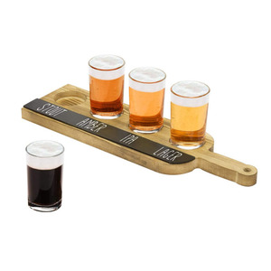 Bán Sỉ Ly Nếm Bia Theo Yêu Cầu Chất Lượng Cao Với Giá Đỡ Bằng Gỗ Bảng Bay Bia - Product Image 1