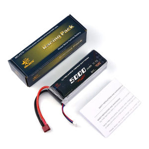 <span class=keywords><strong>Batterie</strong></span> de bâton LiPo 11.1V 5000mAh 3S 70C pour pistolets Airsoft, modèles RC et passe-temps pour bateau hélicoptère Rc Axial Hpi E-Revo - Product Image 5