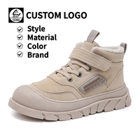 Chaussures d'hiver pour garçons et filles Cema, bottes de neige épaisses et chaudes, résistantes au froid, en coton, chaussures de sport d'hiver