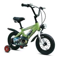 Vélo à une vitesse SY Black Tire, cadre en acier durable, style montagne urbain pour enfants