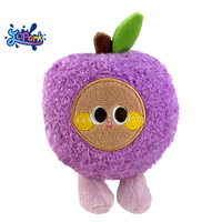 Popark Schattig Comfortabel Fruit Pluche Speelgoed Super Zacht Gevulde Citroen Geborduurde Pp Katoen Aanpasbaar Dekbed Verjaardag Unisex