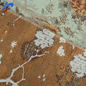 Sản Phẩm Mới 100% Polyester Tùy Chỉnh Dệt Jacquard Vải Sofa Bọc Rèm Hoa Hồng Vải Cho Bán - Product Image 3