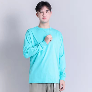 Camiseta de Manga Larga para Hombre, 100% Algodón, 230 GSM, con Logotipo Personalizado - Product Image 6