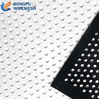 Escaliers en treillis métallique perforé avec services de découpe et de pliage pour façade de bâtiment DONGFU WIRE MESH DF-PMS