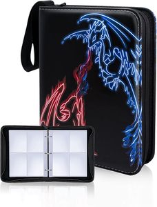 Libro de deportes <span class=keywords><strong>YuGiOh</strong></span> MTG TCG con cremallera de <span class=keywords><strong>anillo</strong></span> Material de PU Deportes y tarjeta de juego Regalo para niños y niñas - Product Image 5