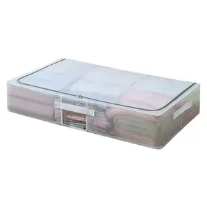 Boîte en plastique de beauté boîte de conteneur pliable boîte de rangement en tissu organisateur de vêtements pour chiffons