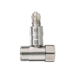 304 Thép Không Gỉ Threaded Ba Cách Áp Lực Cao Van Bi 1/2 "1/4 ''3 Cách Van Bi - Product Image 1