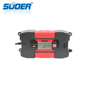 Suoer 4A 디지털 스마트 빠른 배터리 충전기