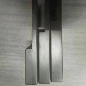 Solid Pine Wood <b>Board</b> Rectangle <b>Black</b> Painted Drilled For Industrial Projects BH901C - Product Image 3