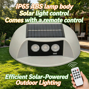 Lampe solaire LED IP65 pour allée, étanche, certifiée RoHS, haute luminosité, pour jardin, passerelle, escalier, cour, parc, route - Product Image 3