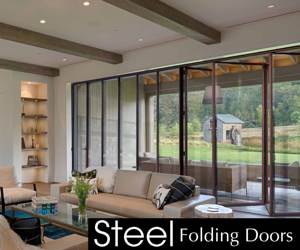 <span class=keywords><strong>Porte</strong></span> d'entrée en acier premium, système de patio pliant à rupture de pont thermique avec verre, <span class=keywords><strong>porte</strong></span> pliante isolée à économie d'énergie - Product Image 4