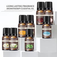 Diffuseurs d'huiles essentielles naturelles à la rose, à l'orange et à la citronnelle, 10 ml, label privé, aromathérapie relaxante, soulagement du stress