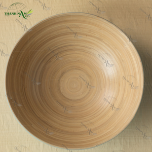 Cuenco de bambú de alta calidad, producto recién llegado, utensilios de cocina hechos a mano únicos de Vietnam - Product Image 2