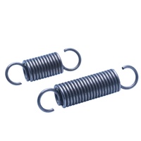 Resorte de Tensión de Alta Elasticidad Personalizado de Fábrica, Resorte Helicoidal de Acero Inoxidable 304 con Gancho Redondo para Muebles, Equipos Eléctricos e Industriales