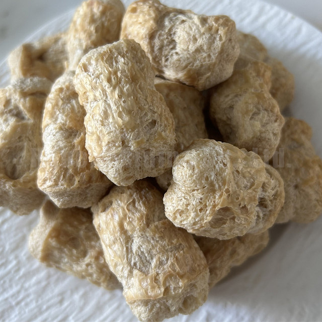 China Factory Non-GMO Soybean Fiber TVP Soya Protein Halal Soya Chunks Bulk Textured Soy Stabilizers Antioxidants Chewing Gums