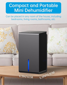 <span class=keywords><strong>Deshumidificador</strong></span> Pequeño para Dormitorio, Baño, RV con Apagado Automático, Deshumidificadores Compactos y Silenciosos para Habitación, Hogar, Armario, Lavandería - Product Image 3