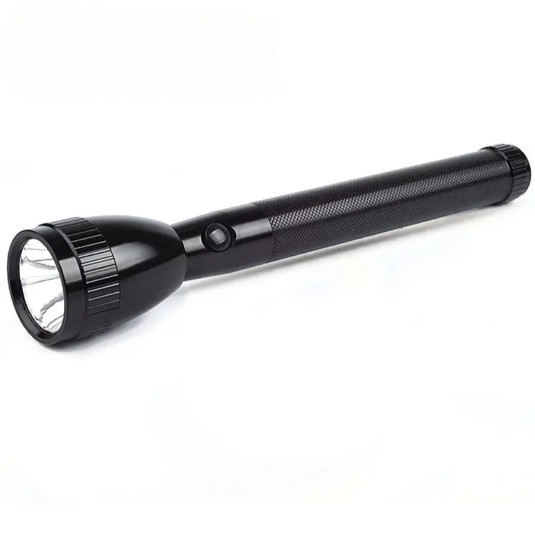 High Quality Geepas Rechargeable XPE LED Flashlight Power Waterproof Long Baton Geepas Torch