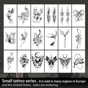 Tatuaje Temporal Impermeable y Resistente al Sudor, Semipermanente, Dura 2 Semanas, Realista, a Base de Hierbas, Anti-fricción, para Mano y <span class=keywords><strong>Brazo</strong></span> - Product Image 3