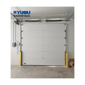 Sicherheit Motorisiert kundenspezifische Farbe Stahl sektional Industrie-Warenlager-Türen Werkstor
