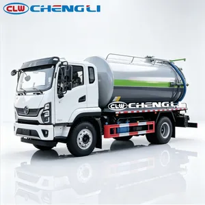 รถบรรทุกเก็บน้ำเสียแบบสุญญากาศขนาดใหญ่ 12 คิว ยี่ห้อ Shacman - Product Image 2