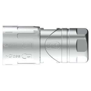 Conector Rápido Automotriz M23 Hembra Push-Pull para Señal y Alimentación, Conectable en Campo, de Latón Chapado en Oro/Plata, 17 Pines IEC - Product Image 2