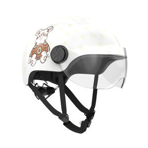 공장 가격 핑크 색상 먼지 자전거 및 크로스 아이 자전거 헬멧 - Product Image 5