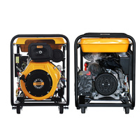 Générateur diesel à châssis ouvert DG8000(E)-A Série 6,5 kW Triphasé Refroidissement par air Régulateur AVR Marque NEWLAND Modèle à démarrage électrique